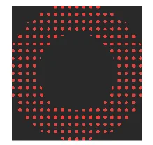Fractional scan pattern