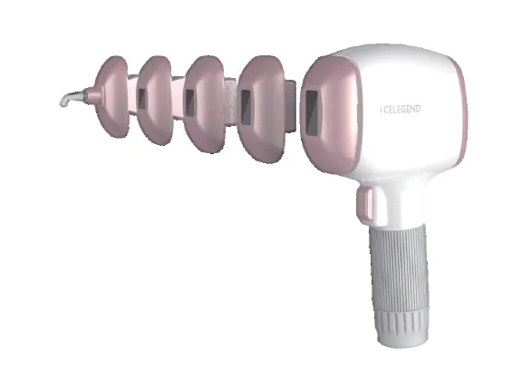 Magnetic spot-size handpiece
