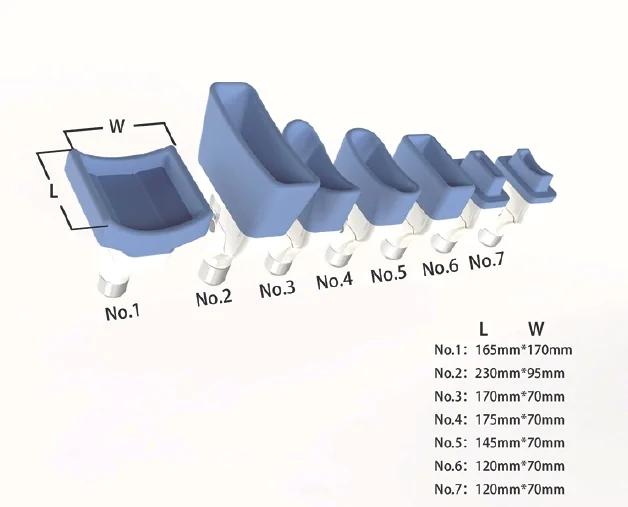 Cryolipolysis applicator sizes